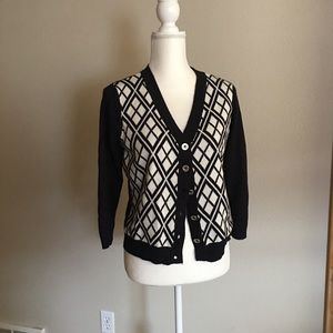 Michael Kors Argyle Sweater, L